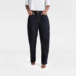 KBB by KAHLANA Women's Mid-Rise Wide Leg 'The Kahlana Jean' - Dark